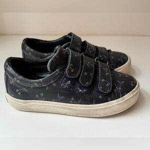 Authentic BONPOINT Girls Cherry Sneakers - Size 27